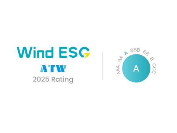 ATW (688516.SH) Achieves Wind ESG Rating Upgrade to A